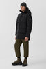 Mens Lawrence Coat Black Label Black 2801MB