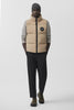 Mens Lawrence Puffer Vest  Black Label Desert Sand 2804MB