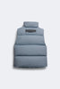 Mens Lawrence Puffer Vest Black Label Light Ozone Blue 2804MB