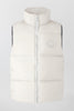 Mens Lawrence Puffer Vest White Label North Star White 2804MW