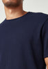 Mens Myron Waffle Tee Dark Navy 9575F