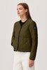 Womens Annex Liner Jacket Black Label Military Green 3597WB