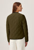 Womens Annex Liner Jacket Black Label Military Green 3597WB