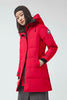 Womens Heritage Shelburne Parka Fusion Fit Red 3802LA