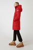 Womens Heritage Shelburne Parka Red 3802L