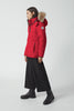 Womens Heritage Chelsea Parka Red 3804L