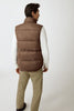 Mens Garson Vest Wool Quicksand Melange-4151M1