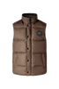 Mens Garson Vest Wool Quicksand Melange-4151M1