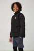 Youth Vanier Down Vest  Black  4554Y