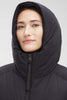 Womens Garnet Puffer Black 4821W