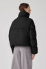 Womens Garnet Cropped Puffer Black 4822W