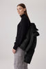 Womens Garnet Cropped Puffer Black 4822W