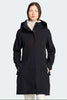 Womens Cardero Rain Jacket-Black-5636W