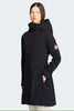 Womens Cardero Rain Jacket-Black-5636W