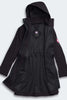 Womens Cardero Rain Jacket-Black-5636W