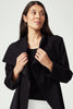 Womens Emery Wrap Coat Black 600173