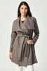 Womens Emery Wrap Coat Boulder 600173