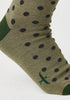 Unisex Spot Socks sage Mix 6769B