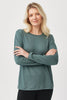 Womens Essential Crew-Tuatara-6874