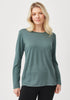 Womens Essential Crew-Tuatara-6874