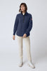 Womens Severn ½ Zip Sweater - Atlantic Navy