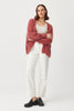 Womens Yama Cardi Pink Clay 100315