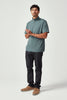 Mens Zip Tee Tuatara-9154A