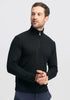 Mens Pua Zip Shirt Black-9379