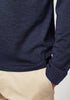 Mens Pua Zip Shirt Dark Navy-9379