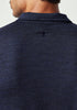 Mens Pua Zip Shirt Dark Navy-9379