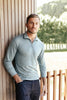 Mens Pua Zip Shirt - Rain-9379
