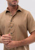 Mens Oren Shirt  Walnut  9566C