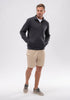 Mens Liam Half Zip  Phantom 9589