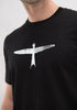 Mens Project U Tee Short Sleeve T Black/White 900001