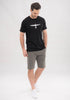 Mens Project U Tee Short Sleeve T Black/White 900001