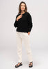 Womens Liv Sweater Ecru 100161