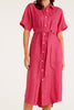 Cable Melbourne Lauren Linen Shirt Dress