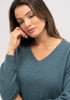 Womens Relax V Sweater Drift-100077