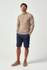 Mens Theo Sweater Cobblestone/Ecru 100271Vn