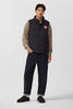 Mens Freestyle Crew Vest - Atlantic Navy-2054M