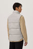 Mens Garson Vest Black Label Limestone-2081MB
