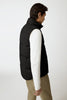 Mens Garson Vest Wool Carbon Melange-4151M1
