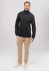 Mens Sport Half Zip Graphite 9173A