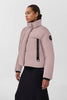 Womens Junction Cropped Puffer Black Label Lucent Rose 2620WB