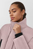 Womens Junction Cropped Puffer Black Label Lucent Rose 2620WB