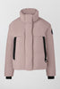 Womens Junction Cropped Puffer Black Label Lucent Rose 2620WB