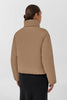 Womens Junction Cropped Puffer Black Label Desert Sand 2620WB