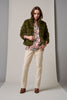 Womens Loobies Story Luna Jacket Olive LS2982
