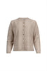 Womens Loobies Story Miffy Cardigan Bone Marle LSK2523