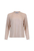 Womens Loobies Story Juniper Sweater Ivory Blush LSK2526